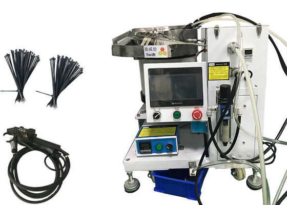 Αγορά Γρήγορα δεσμευτικό 0.7S AC220V φερμουάρ δεσμών πυροβόλο όπλο δεσμών καλωδίων μετάλλων εργαλείων ηλεκτρικό online manufacture
