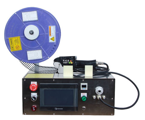 AC220V η φορητή ηλεκτρική νάυλον μηχανή δεσμών καλωδίων για το καλώδιο εξελίκτρων δένει τη δέσμη 1.1S